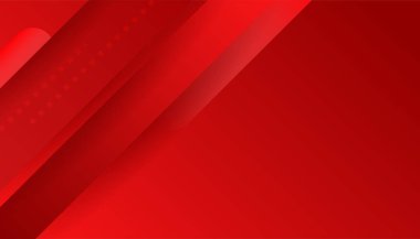 Çizgili soyut kırmızı vektör arka planı