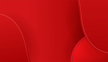 Çizgili soyut kırmızı vektör arka planı