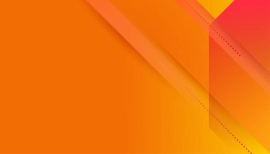 Modern professional orange presentation design background