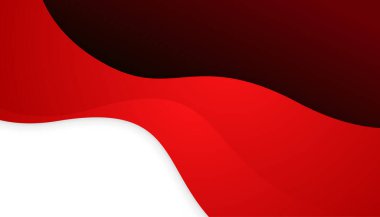 abstract red background minimal, abstract creative overlap digital background, modern landing page concept vector.