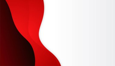abstract red background minimal, abstract creative overlap digital background, modern landing page concept vector.