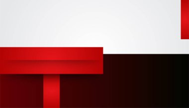 abstract red background minimal, abstract creative overlap digital background, modern landing page concept vector.