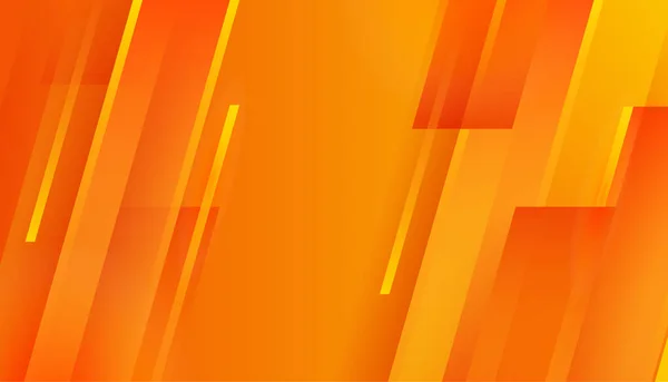 Elegant Minimalis Orange Presentation Design Background — ストックベクタ