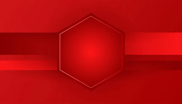 Fondo Abstracto Vector Rojo Con Rayas — Archivo Imágenes Vectoriales