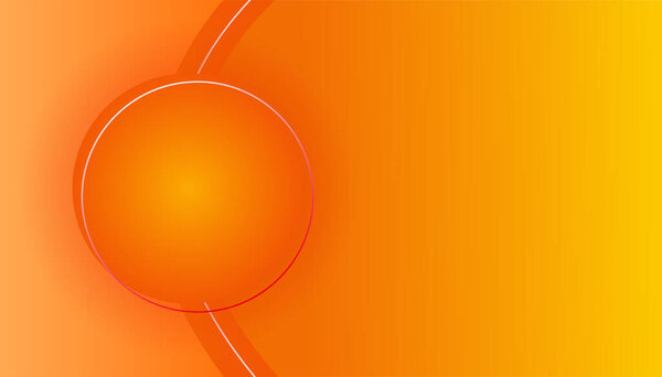 Современный профессиональный оранжевый дизайн