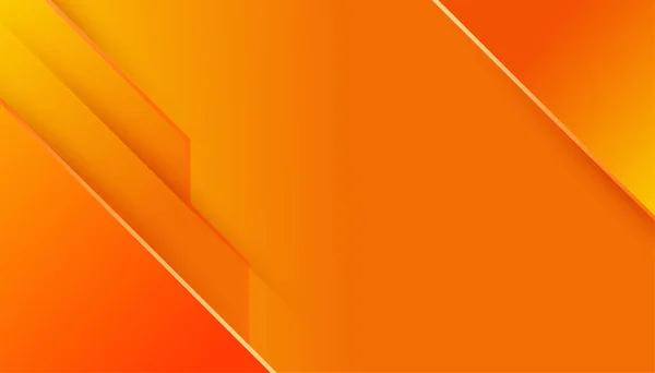 Modern Professional Orange Presentation Design Background — Vettoriale Stock