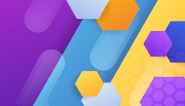Colorful abstract presentation background