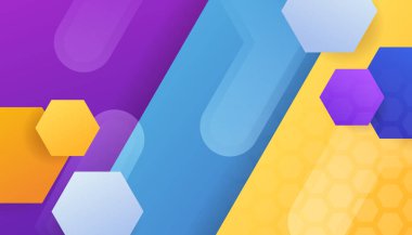 Colorful abstract presentation background