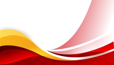 Abstract red and orange presentation background
