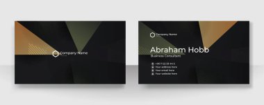 Modern İş Kartı - Yaratıcı ve Temiz İş Şablonu