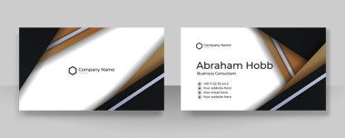 Modern İş Kartı - Yaratıcı ve Temiz İş Şablonu