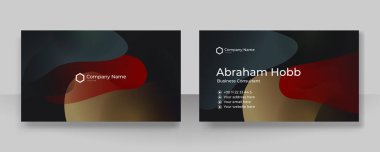 Modern İş Kartı - Yaratıcı ve Temiz İş Şablonu