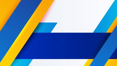 Abstract colorful business presentation background in corporate style