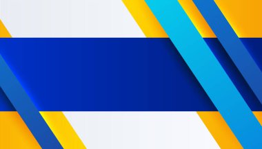 Abstract colorful business presentation background in corporate style