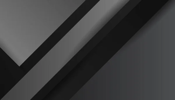 Abstract Dark Grey Black Background — Stock vektor