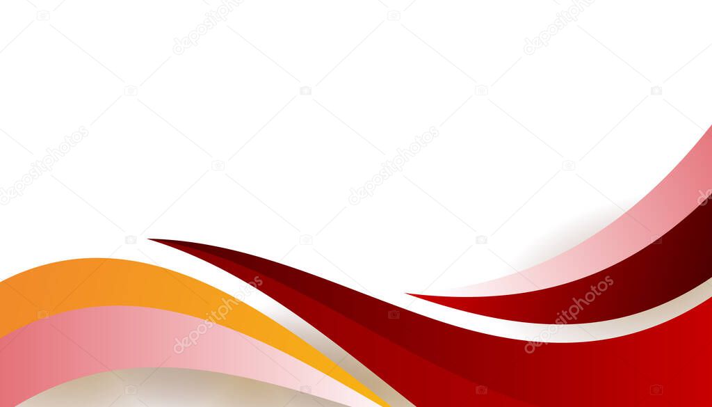 Abstract red and orange presentation background