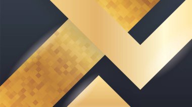 Lüks Siyah ve Altın Özgeçmiş