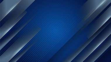 Soyut Lüks Mavi ve Altın Arkaplan