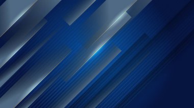 Soyut Lüks Mavi ve Altın Arkaplan