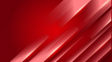 Soyut Lüks Kırmızı ve Altın Arkaplan