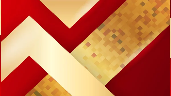 Abstrait Luxe Rouge Fond — Image vectorielle