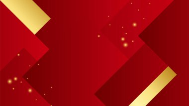Abstract luxury elegant red and gold background