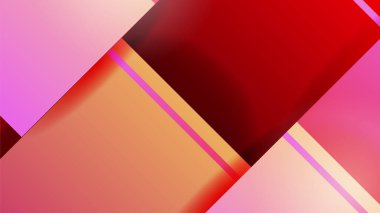 Modern abstract gradient red orange colorful for design banner background. Vector illustration