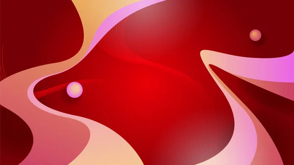 Modern Abstract Gradient Red Orange Colorful Design Banner Background Vector —  Vetores de Stock