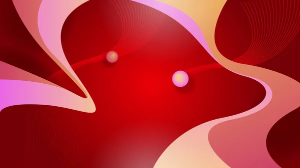 Modern Abstract Gradient Red Orange Colorful Design Banner Background Vector — Image vectorielle