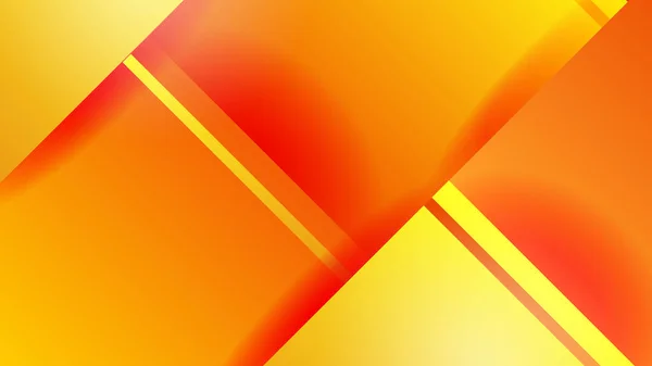 Abstract Orange Yellow Banner Background — Stockový vektor