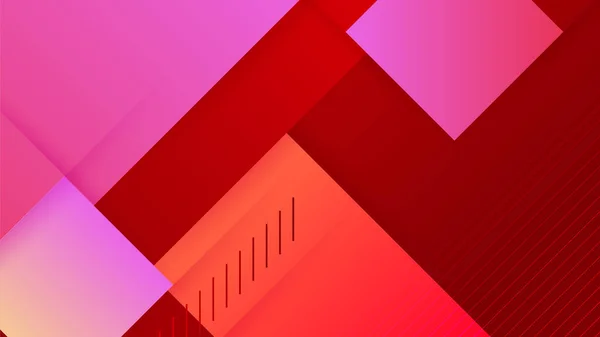 Set Modern Abstract Gradient Red Orange Colorful Design Banner Background — Archivo Imágenes Vectoriales