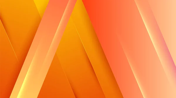 Abstract Orange Yellow Banner Background — Image vectorielle