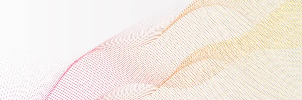 Abstract Wave Curve Lines Banner Background Design Vector Illustration Modern — ストックベクタ