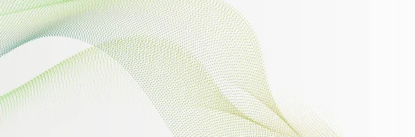 Абстрактно Волновые Кривые Линии Баннерного Дизайна Векторная Иллюстрация Современный Шаблон — стоковый вектор
