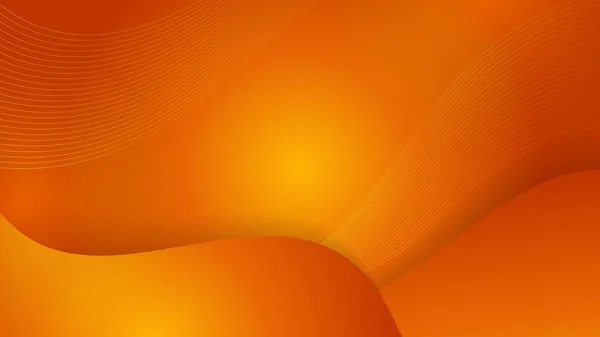 Abstrakter Orange Und Gelber Hintergrund — Stockvektor