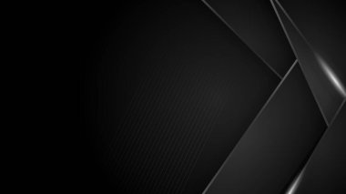 Black background with modern corporate concept design