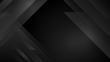 Black background with modern corporate concept design