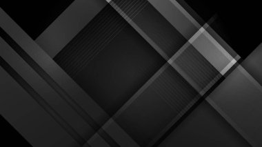 Black background with modern corporate concept design