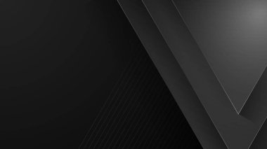Black background with modern corporate concept design