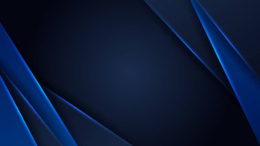 Soyut mavi ve siyah arkaplan