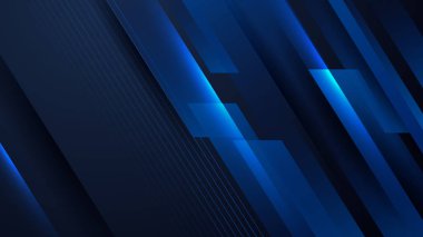 Soyut mavi ve siyah arkaplan