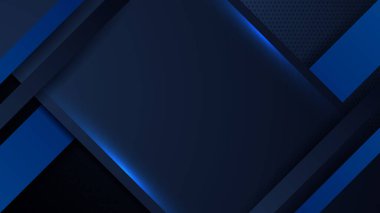 Soyut mavi ve siyah arkaplan