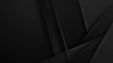 Black background with modern corporate or business concept design
