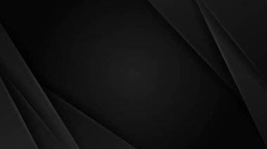 Black background with modern corporate or business concept design