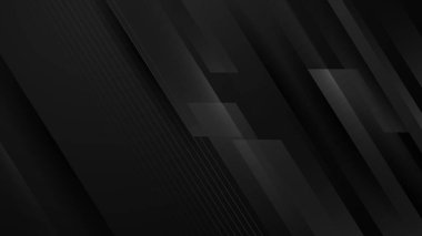 Black background with modern corporate or business concept design