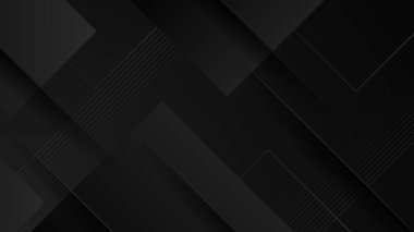 Black background with modern corporate or business concept design