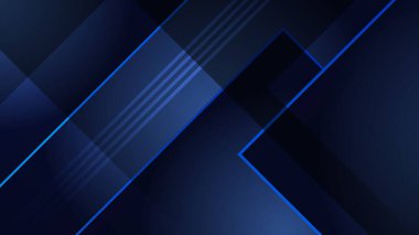 Abstract modern blue and black background. Vector illustration design for presentation, banner, cover, web, flyer, card, poster, wallpaper, texture, slide, magazine, and powerpoint.