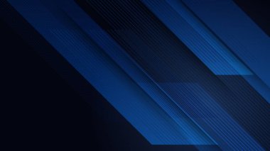 Abstract modern blue and black background. Vector illustration design for presentation, banner, cover, web, flyer, card, poster, wallpaper, texture, slide, magazine, and powerpoint.