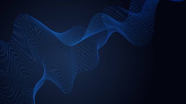 Abstract modern blue and black background. Vector illustration design for presentation, banner, cover, web, flyer, card, poster, wallpaper, texture, slide, magazine, and powerpoint.