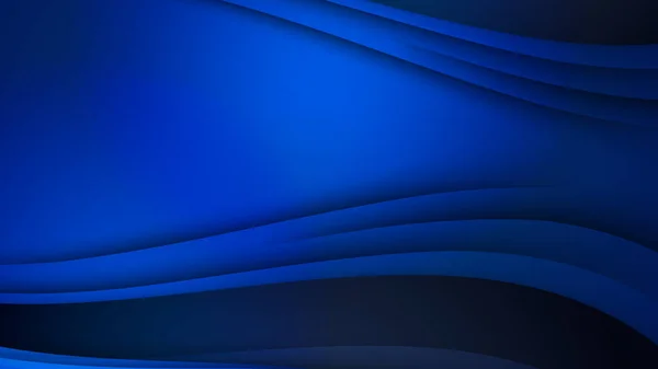 Абстрактный Современный Синий Черный Фон Векторный Дизайн Иллюстраций Презентации Баннера — стоковый вектор